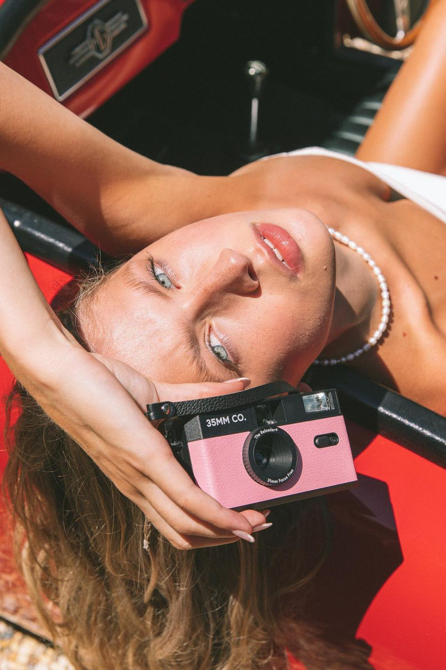 35mm Co The Reloader® Reusable Film Camera Dusty Pink
