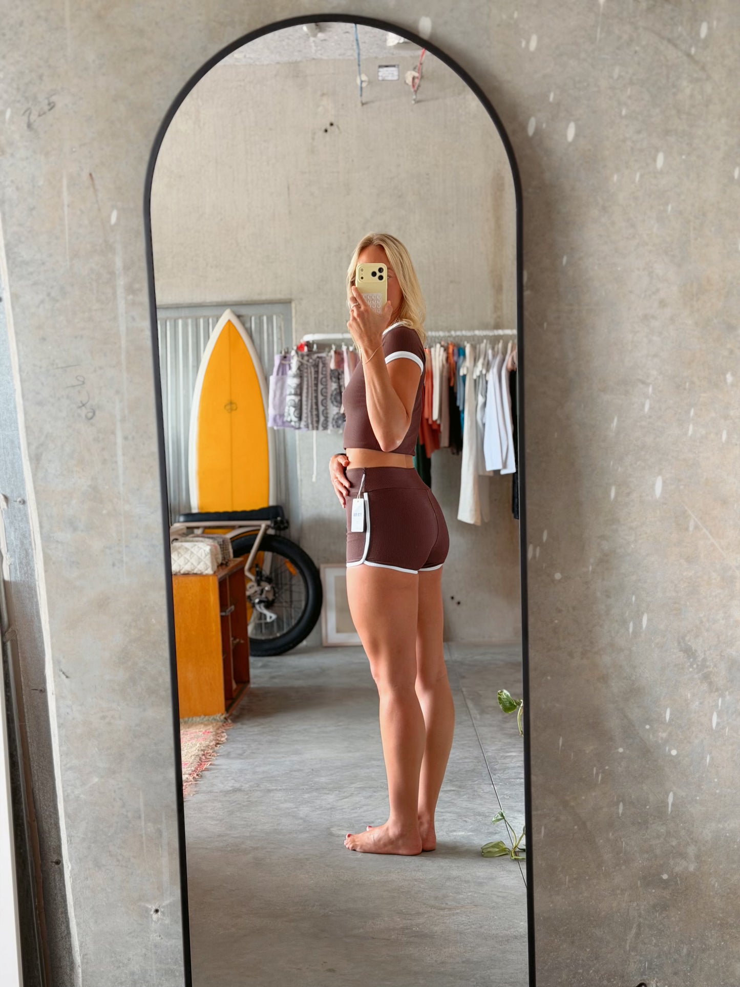 The Unscripted Surf Top Chocolate