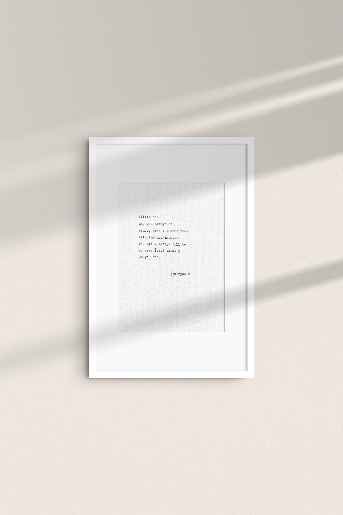 Wild Words by Jen Ryan, 'Little One'