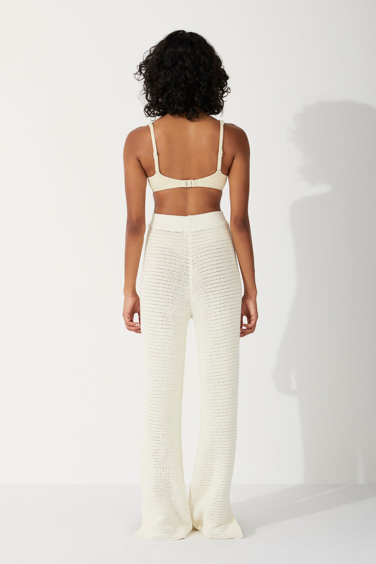 Zulu & Zephyr Milk Cotton Crochet Pant