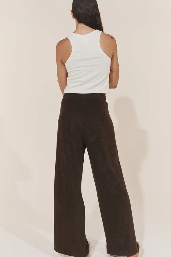 Pinky & Kamal Beyond Realms Racer Singlet - Natural/Java Brown