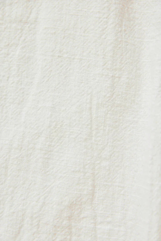 Ottway the Label Miller Textured Linen Pant White Mens