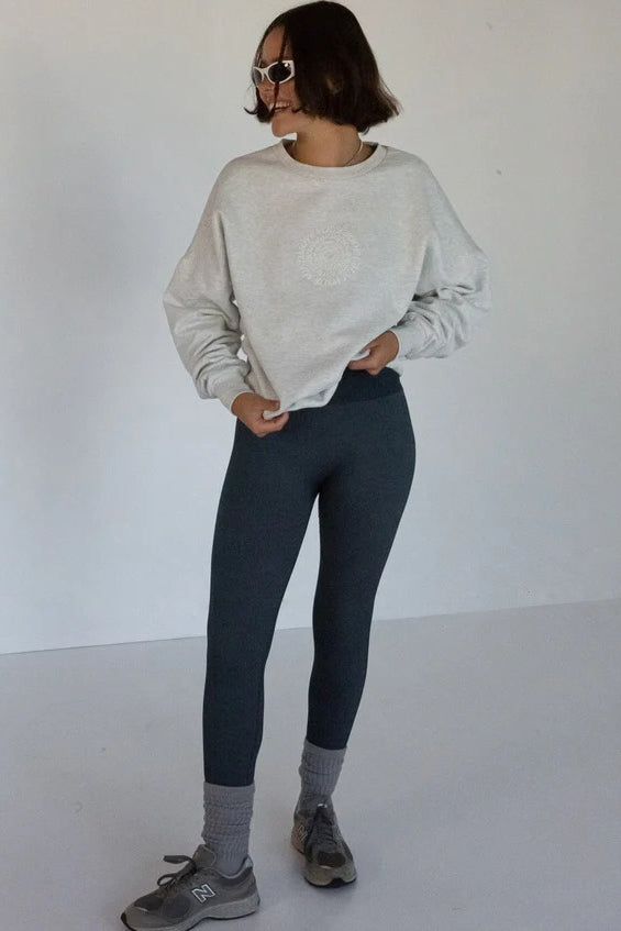 Pinky & Kamal Move Your Body Crewneck Grey