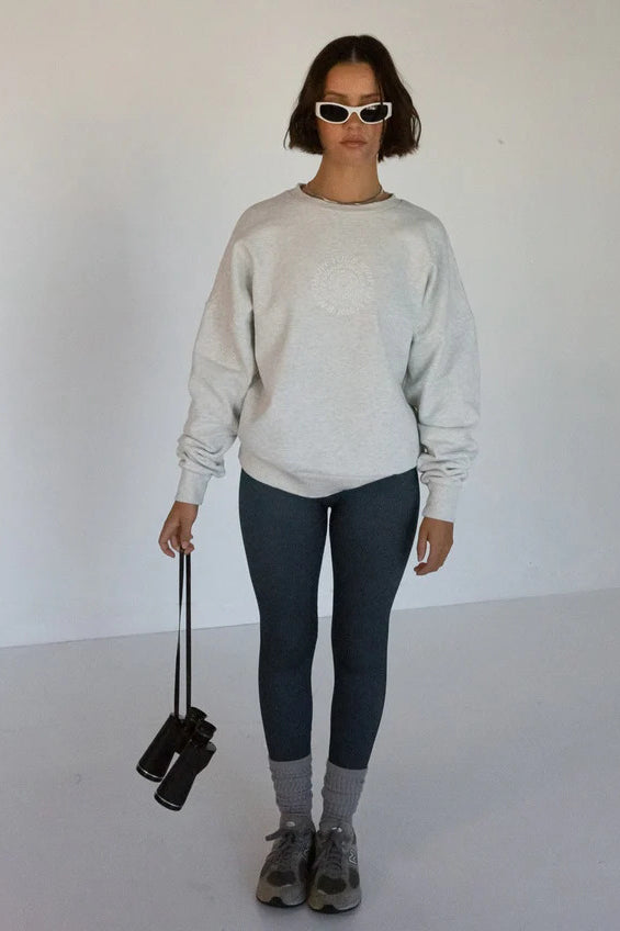 Pinky & Kamal Move Your Body Crewneck Grey
