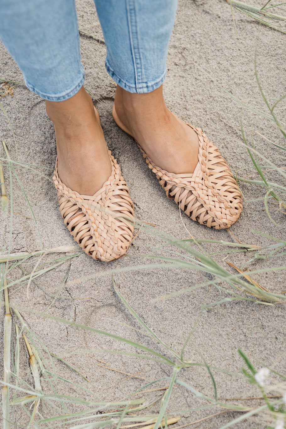 Bohzali Santorini Mules Tan
