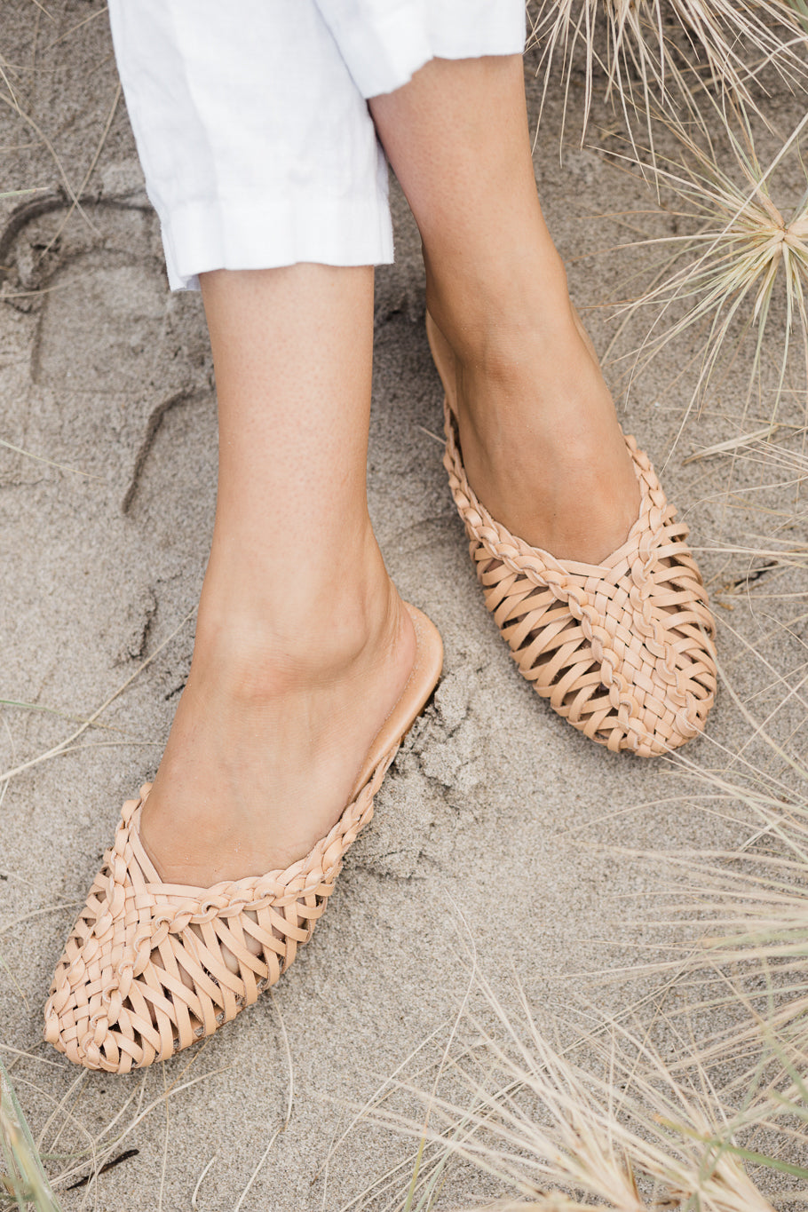 Bohzali Santorini Mules Tan