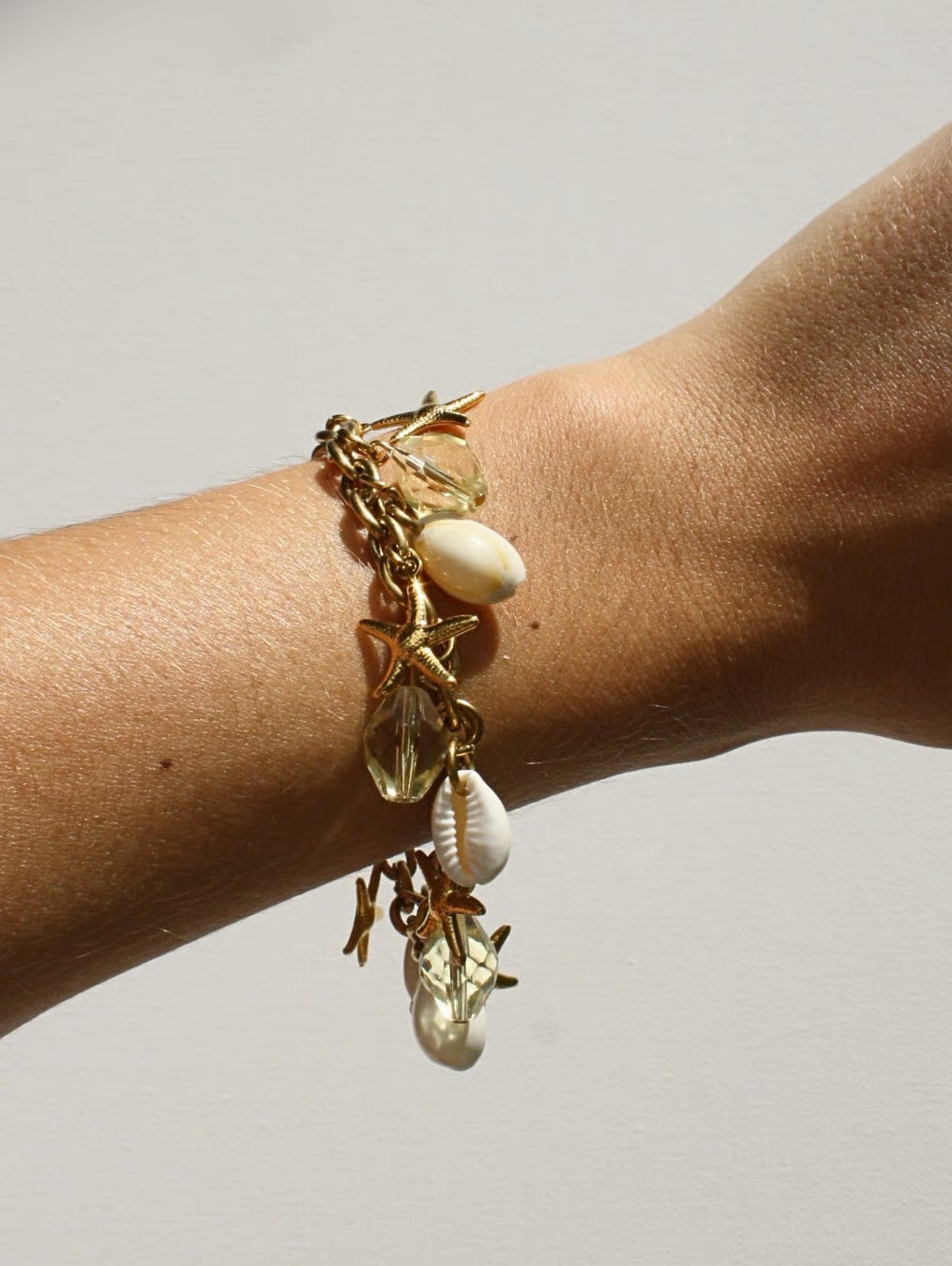 Sasha Made It Topaz Gold Bracelet