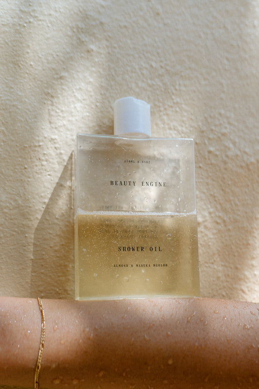 Beauty Engine Sweet Almond x Manuka Honey MGO 100 Shower oil