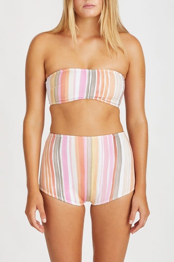 Zulu & Zephyr Watercolour Stripe Reversible Clean Boy Short