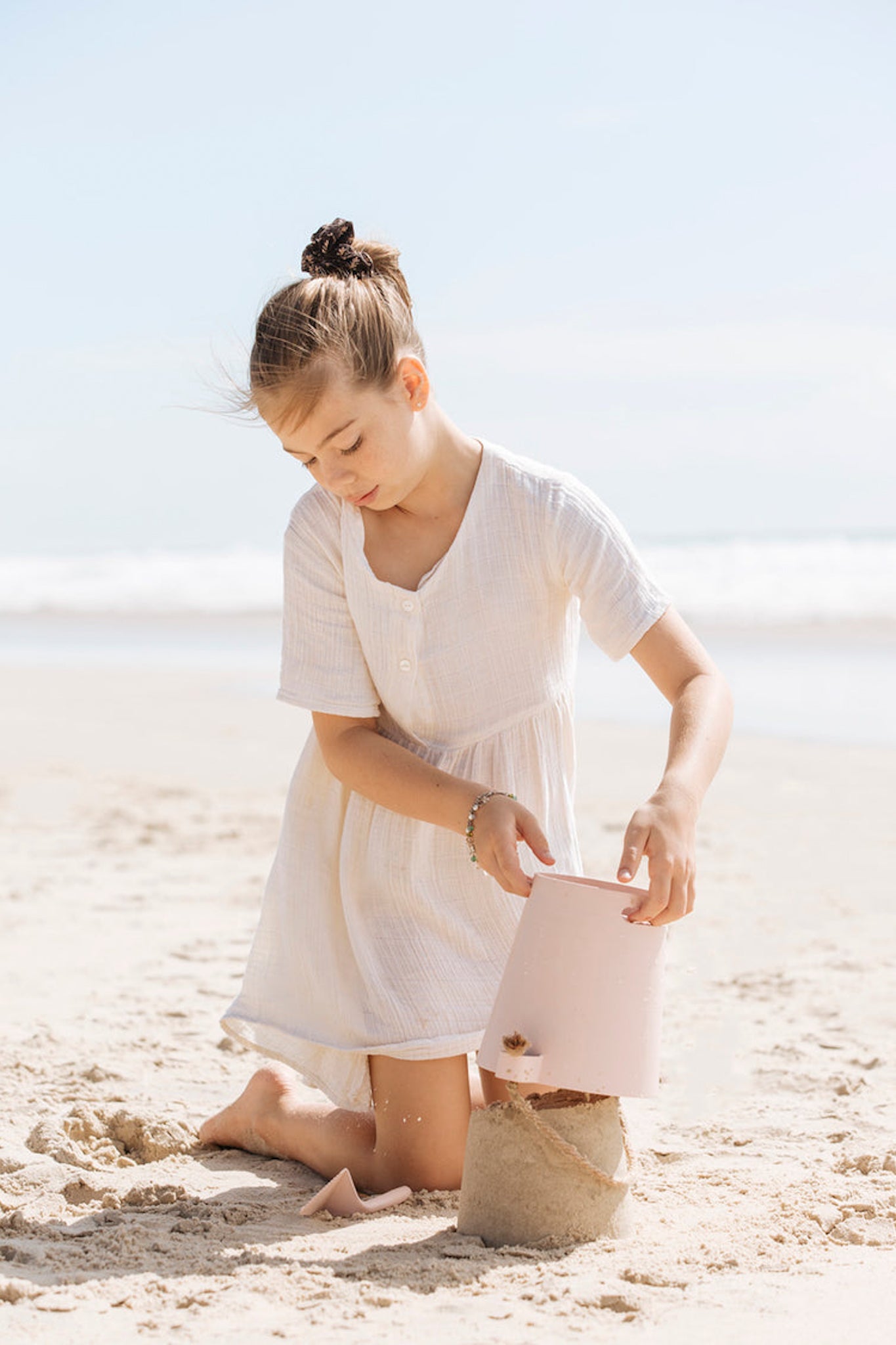 The Beach People Kids Beach Toy Set - Pale Pink