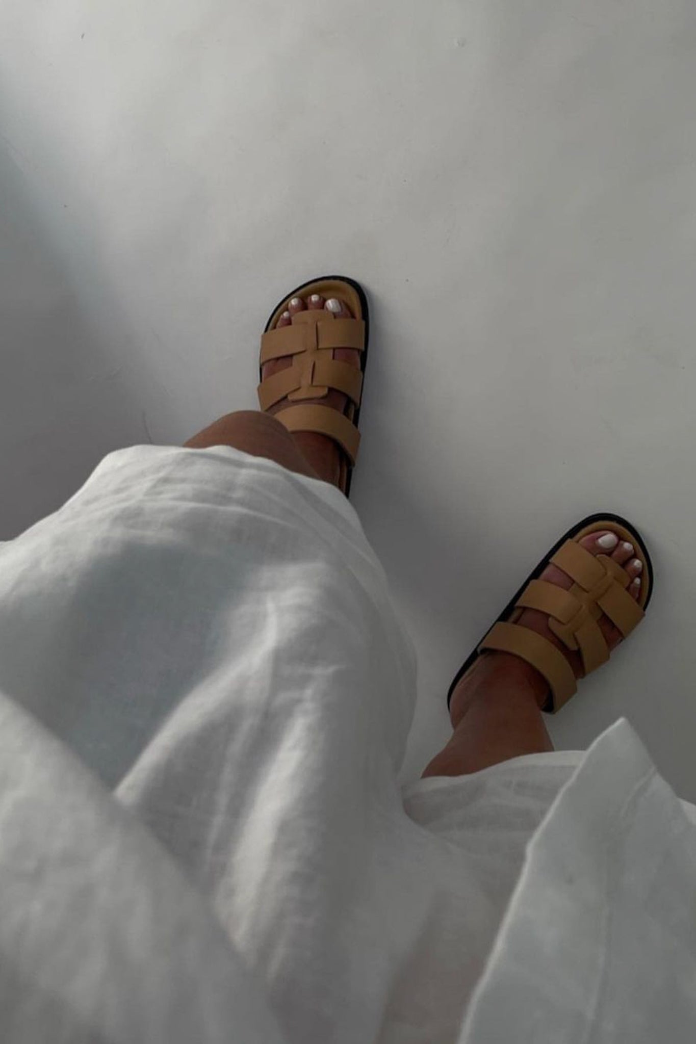 The Bali Tailor Watson Slide Tan