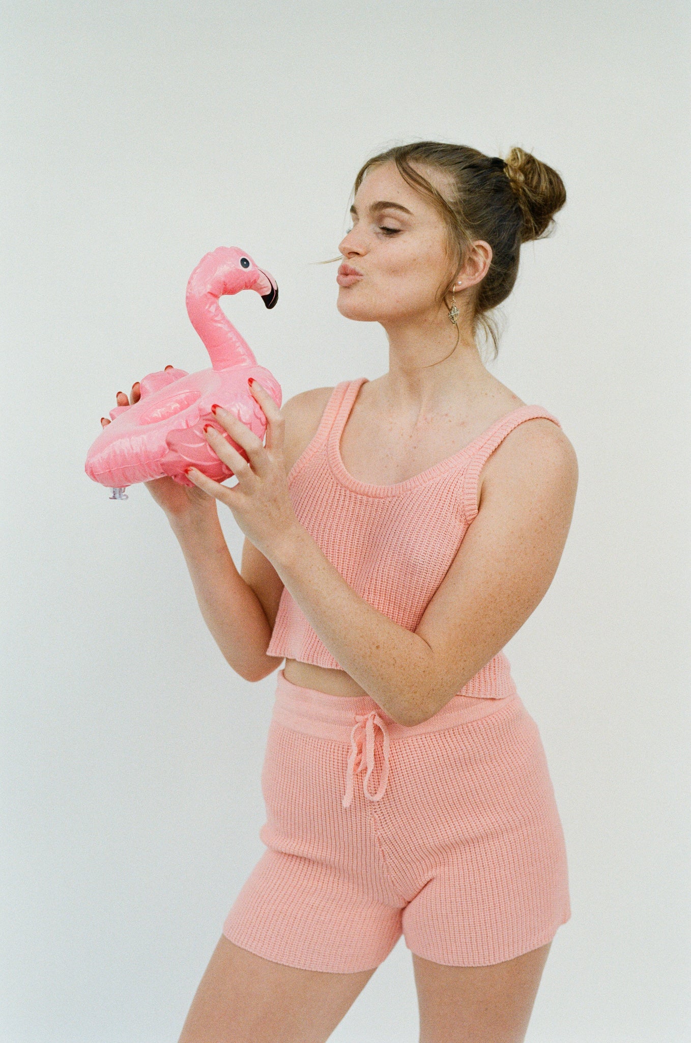 Slowly Golden Pamela Short Pink