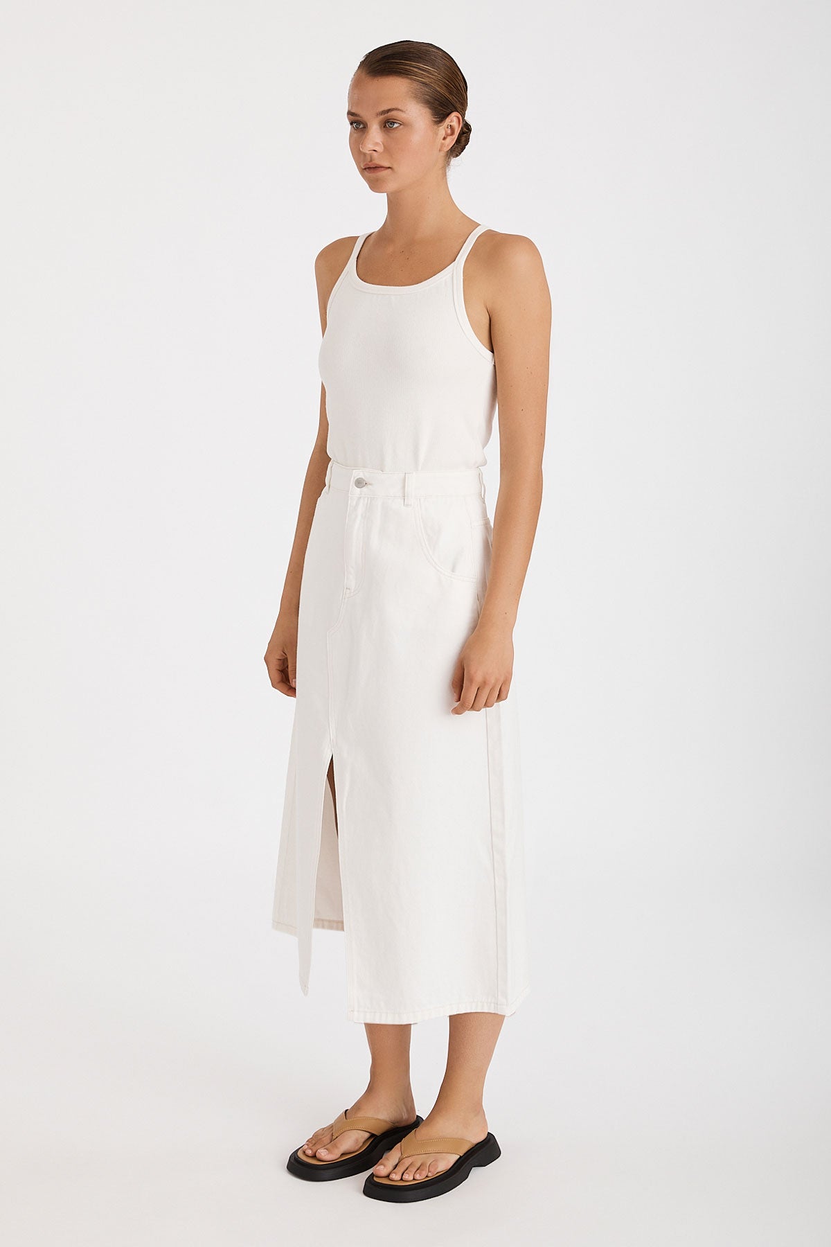 Zulu & Zephyr Recycled Cotton Utility Skirt