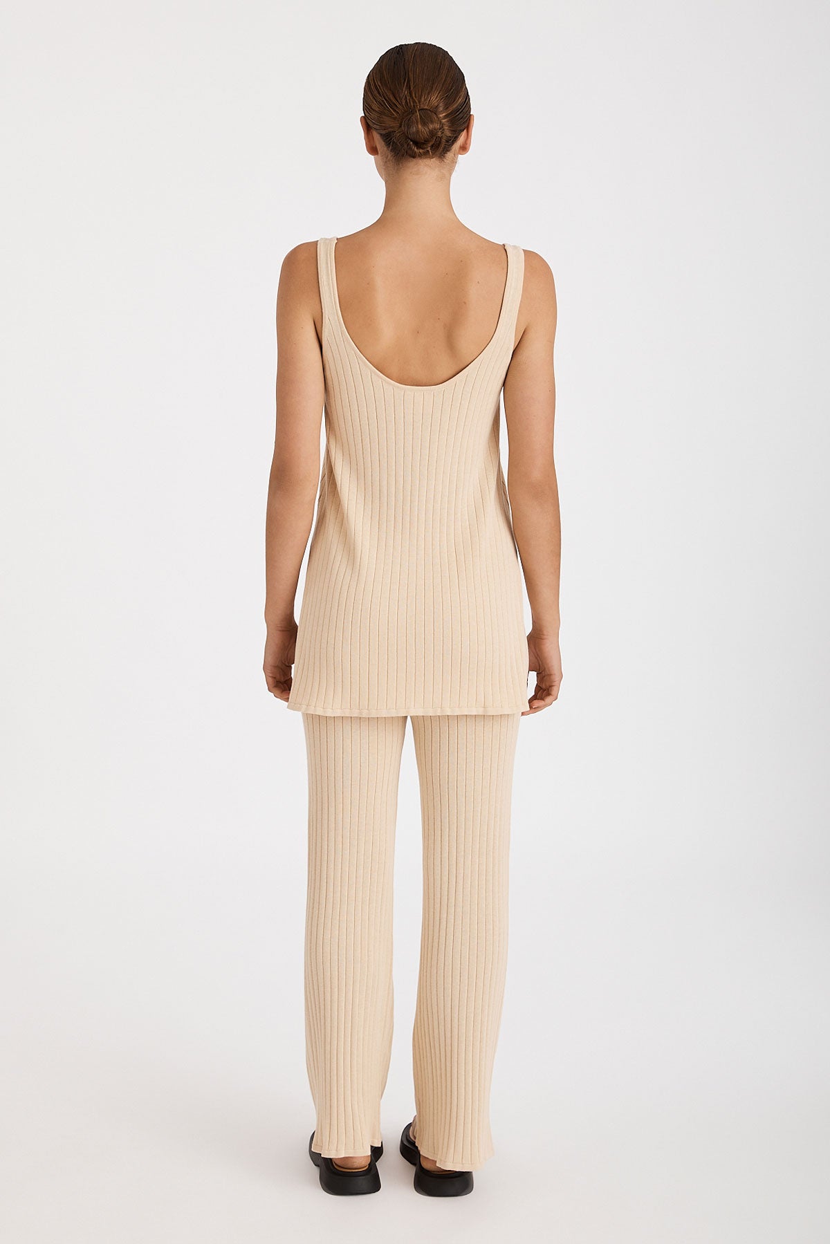 Zulu & Zephyr Knitted Cotton Rib Pant