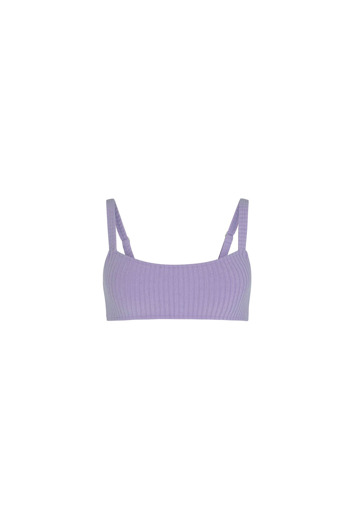 Zulu & Zephyr Lilac Cord Towelling Bralette