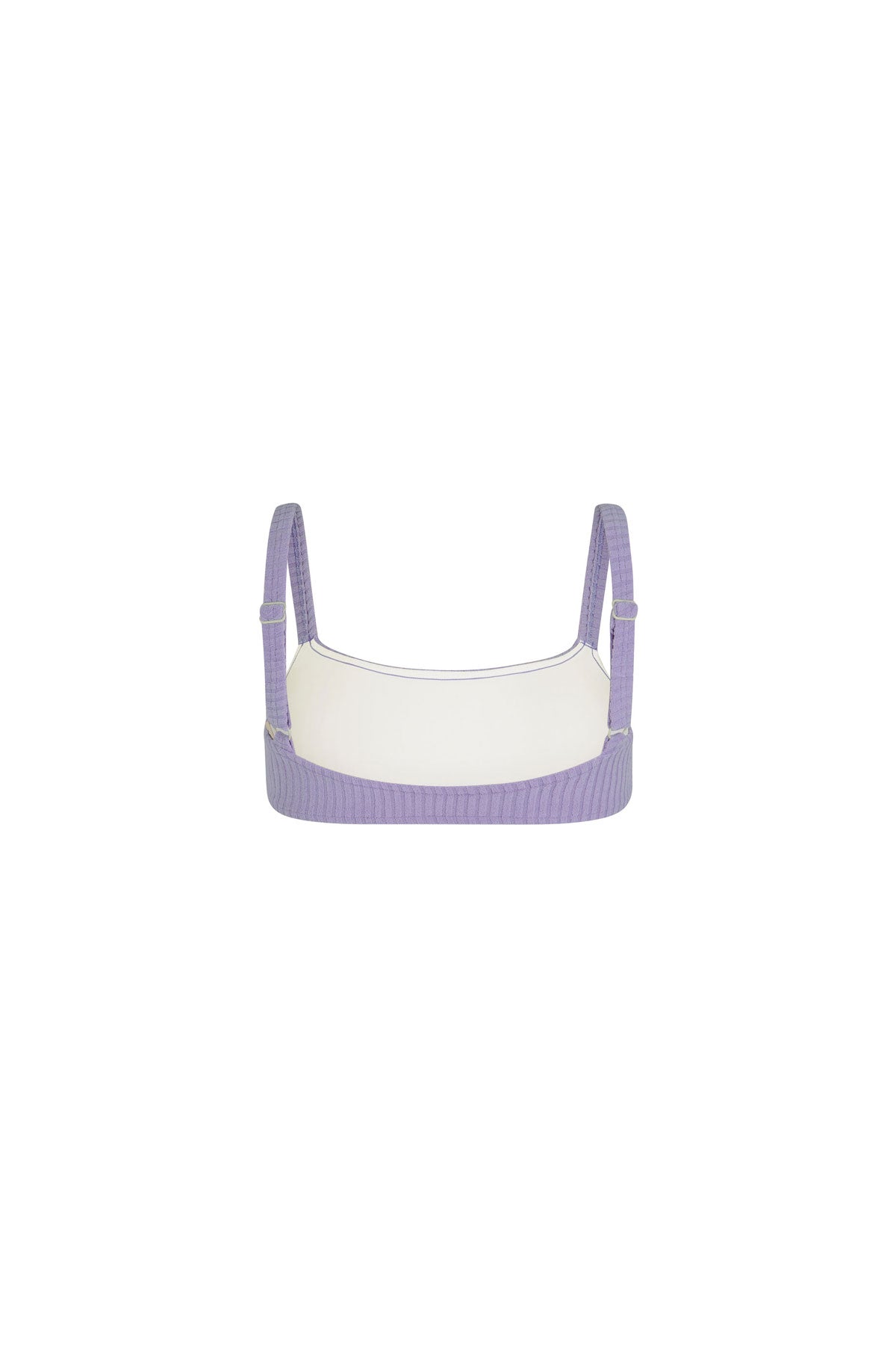 Zulu & Zephyr Lilac Cord Towelling Bralette