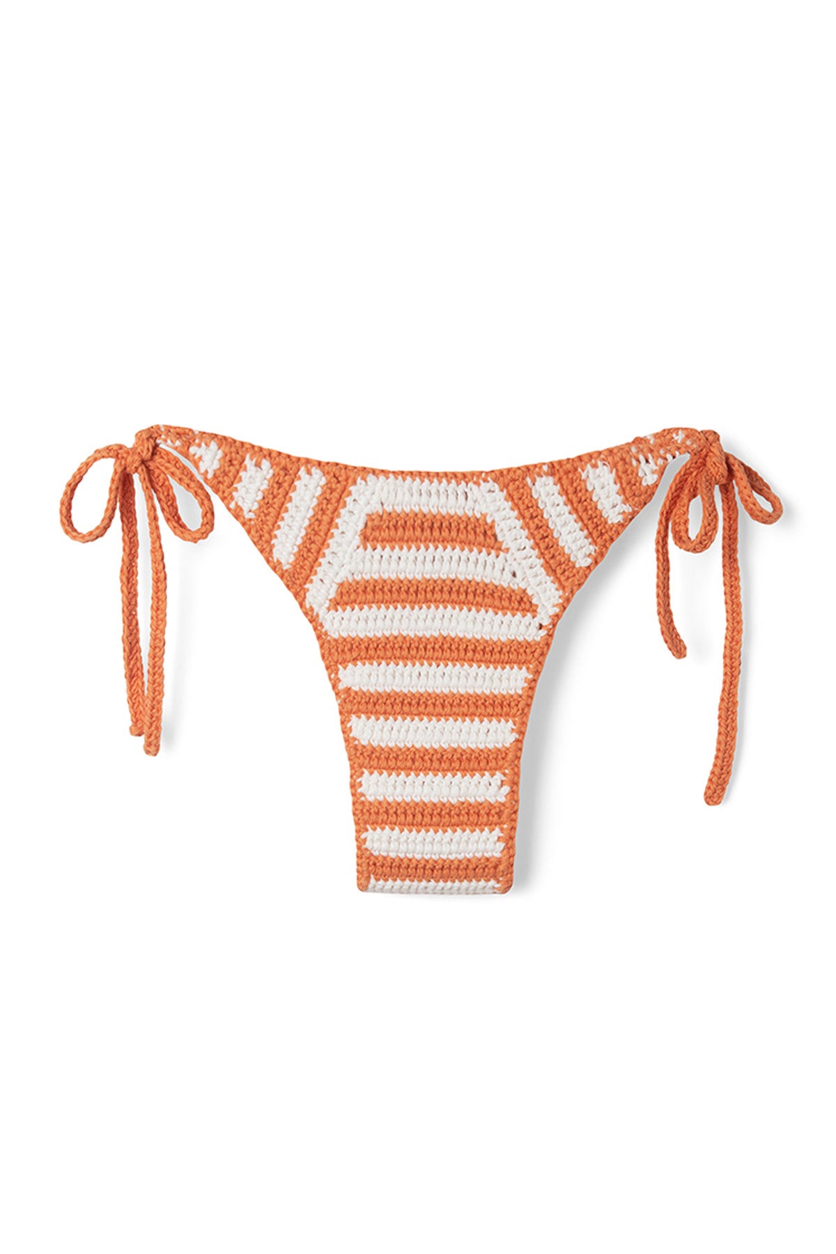 Zulu & Zephyr Tangerine Cotton Crochet Brief