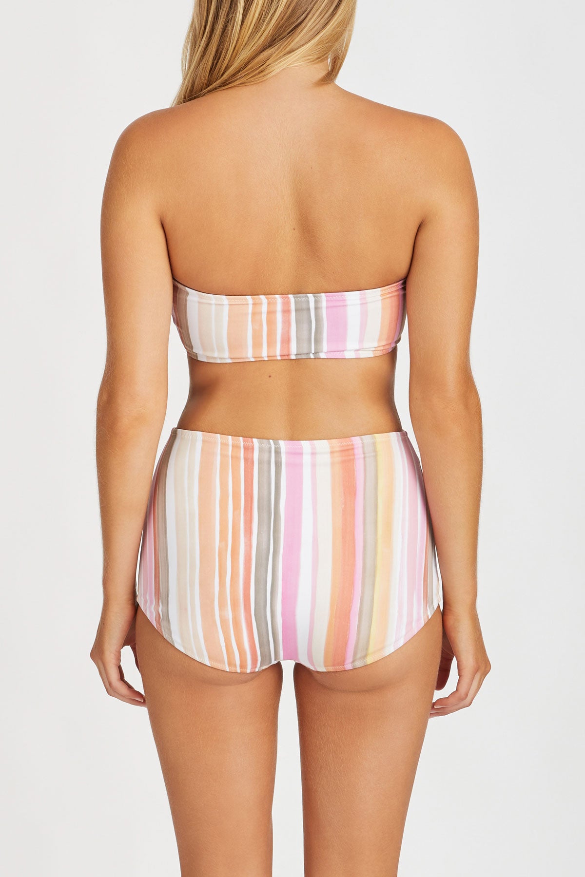 Zulu & Zephyr Watercolour Stripe Reversible Bandeau