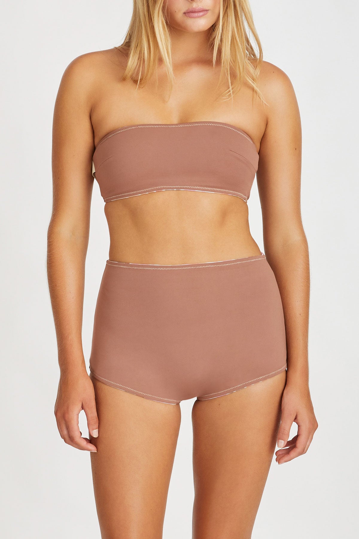 Zulu & Zephyr Watercolour Stripe Reversible Bandeau