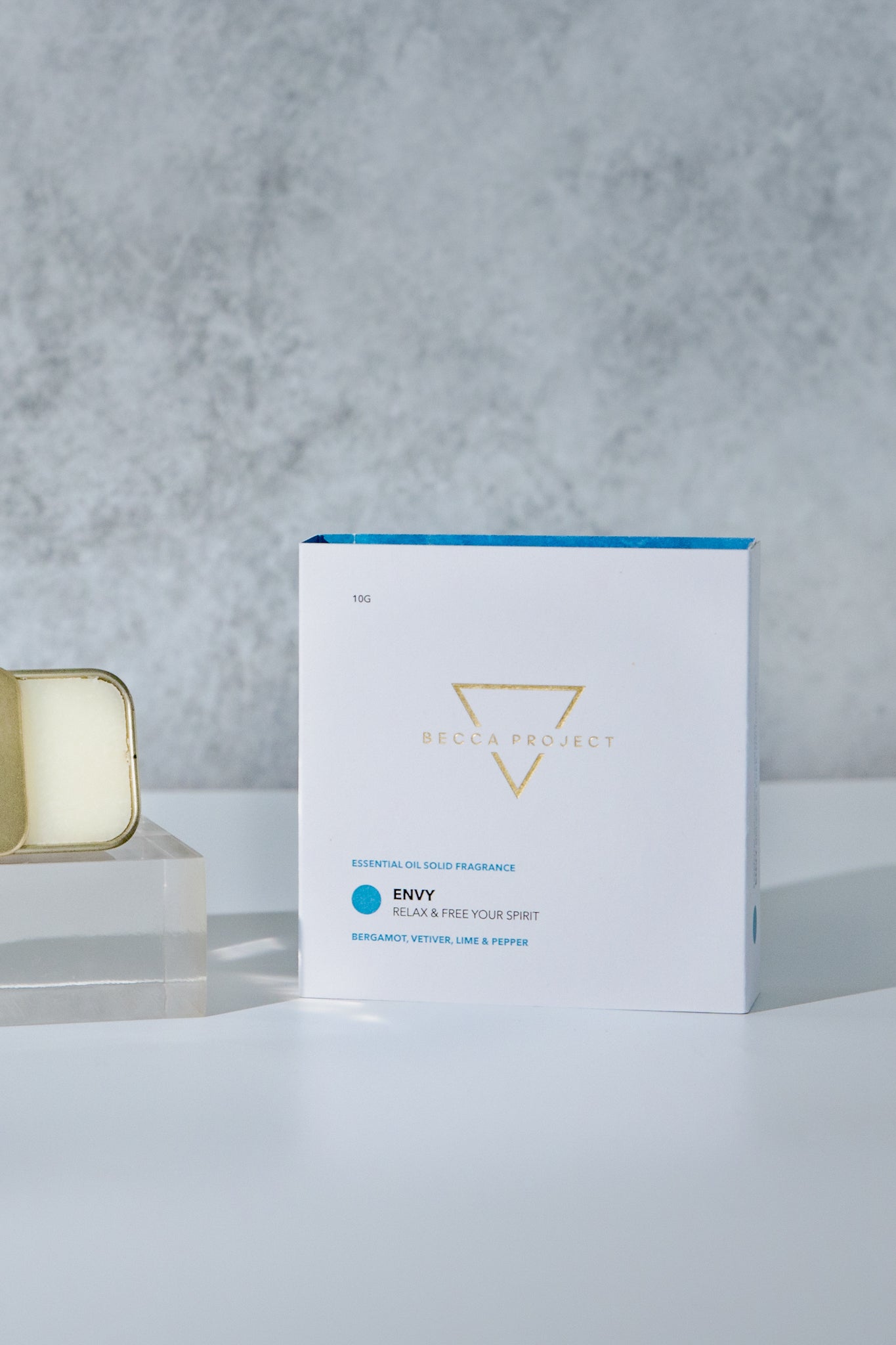 Becca Project Solid Fragrance Balm - Envy