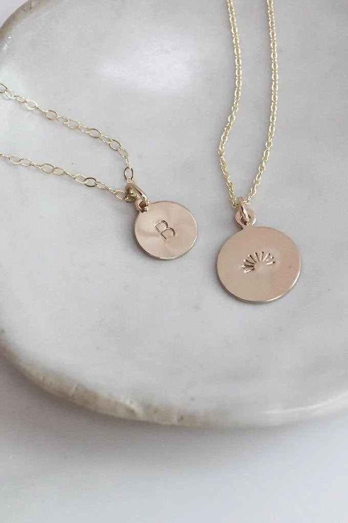 Whitney Shelhamer Individual Gold Montara Initial & Symbol