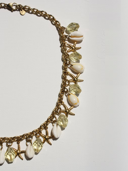 Sasha Made It Topaz Necklace Gold