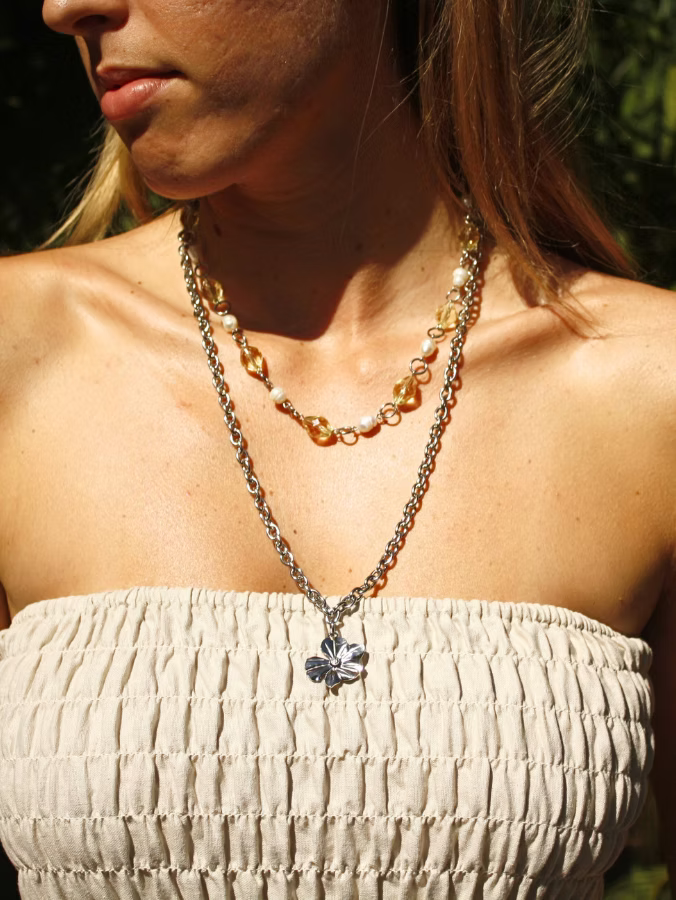 Sasha Made It Ray Necklace Silver