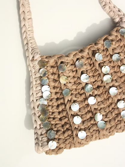 Sasha Made It Nougat Shoulder Bag