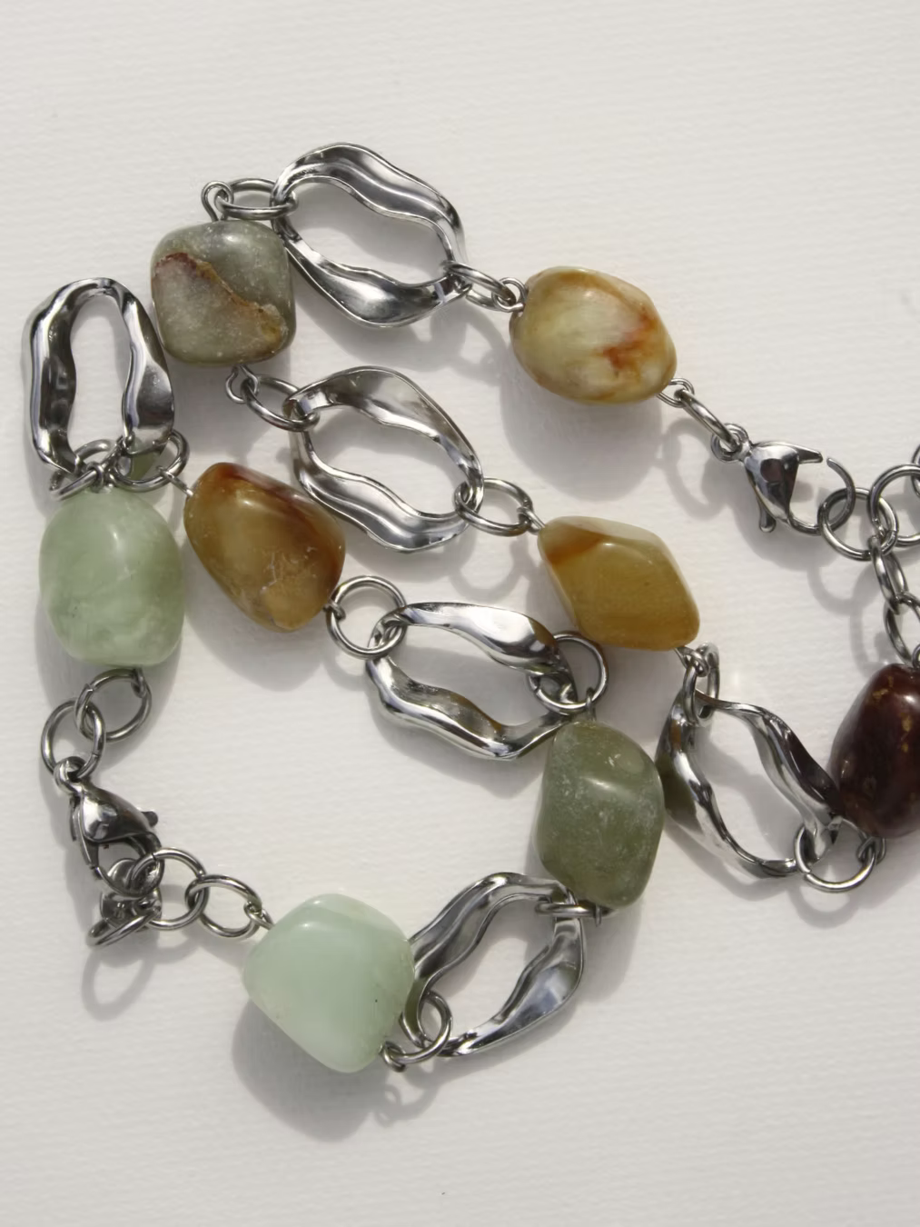 Sasha Made It Jade Bracelet Silver