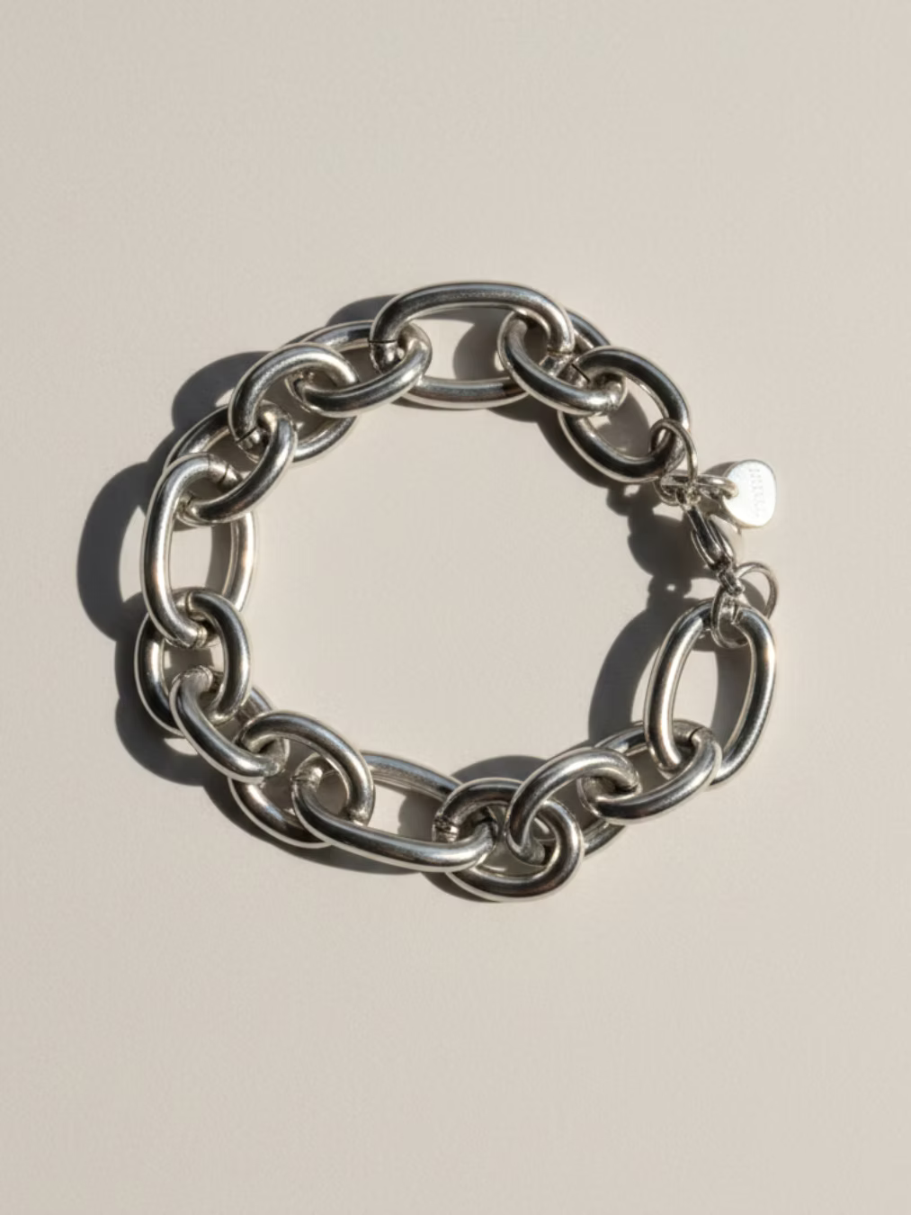Sasha Made It Chunky Bracelet Silver