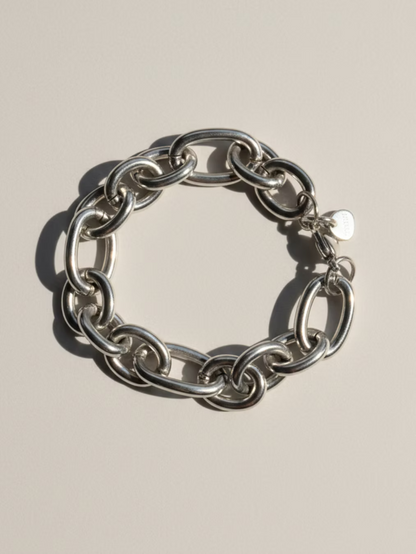 Sasha Made It Chunky Bracelet Silver