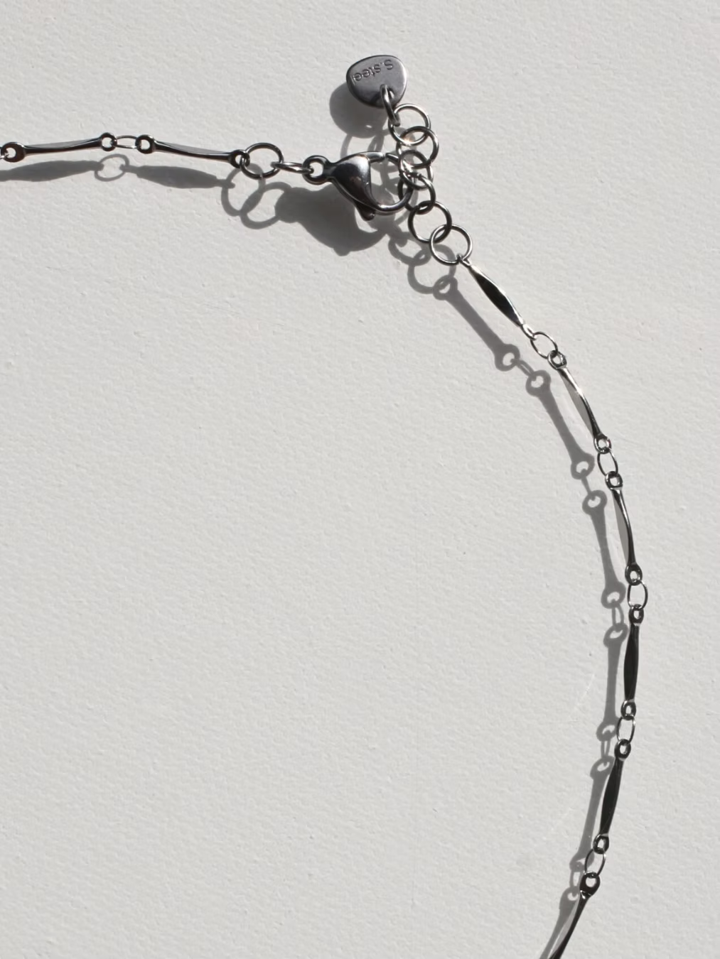 Sasha Made It Rhombus Necklace Silver