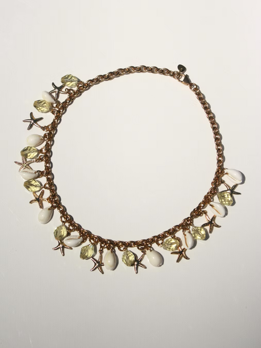 Sasha Made It Topaz Necklace Gold