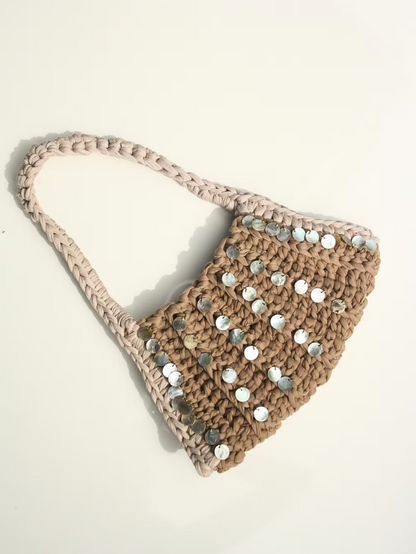 Sasha Made It Nougat Shoulder Bag