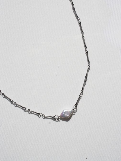 Sasha Made It Rhombus Necklace Silver