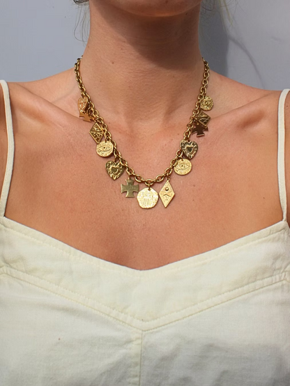 Sasha Made It Roma Charm Necklace