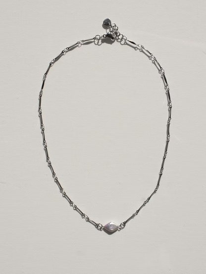 Sasha Made It Rhombus Necklace Silver