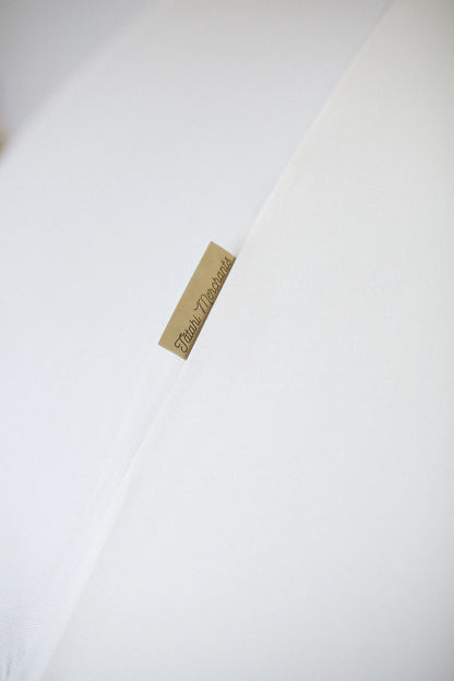 Taatahi Merchants Koi Beach Umbrella Mīraka - Vintage White