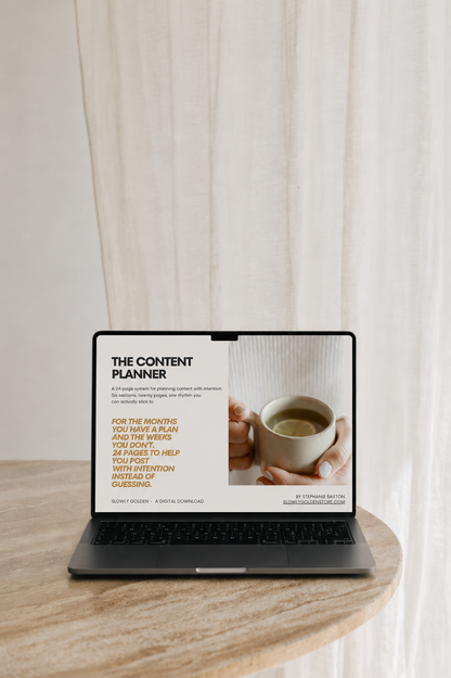 The Content Planner