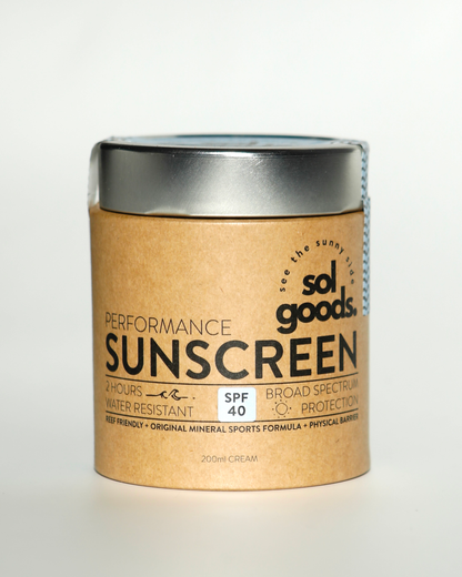 Sol Goods Sports Performance SPF 40 Mineral Sunscreen