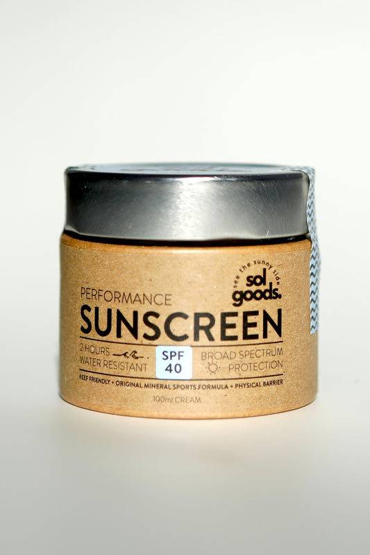 Sol Goods SPF 40 Sports Performance Sunscreen - 100ml