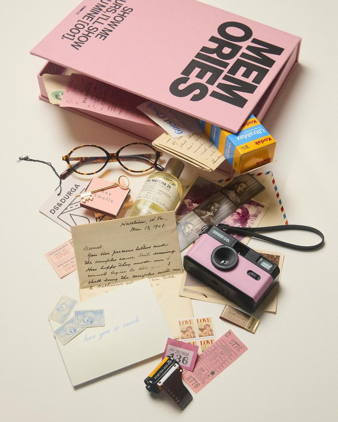 35mm Co The Reloader® Reusable Film Camera Dusty Pink