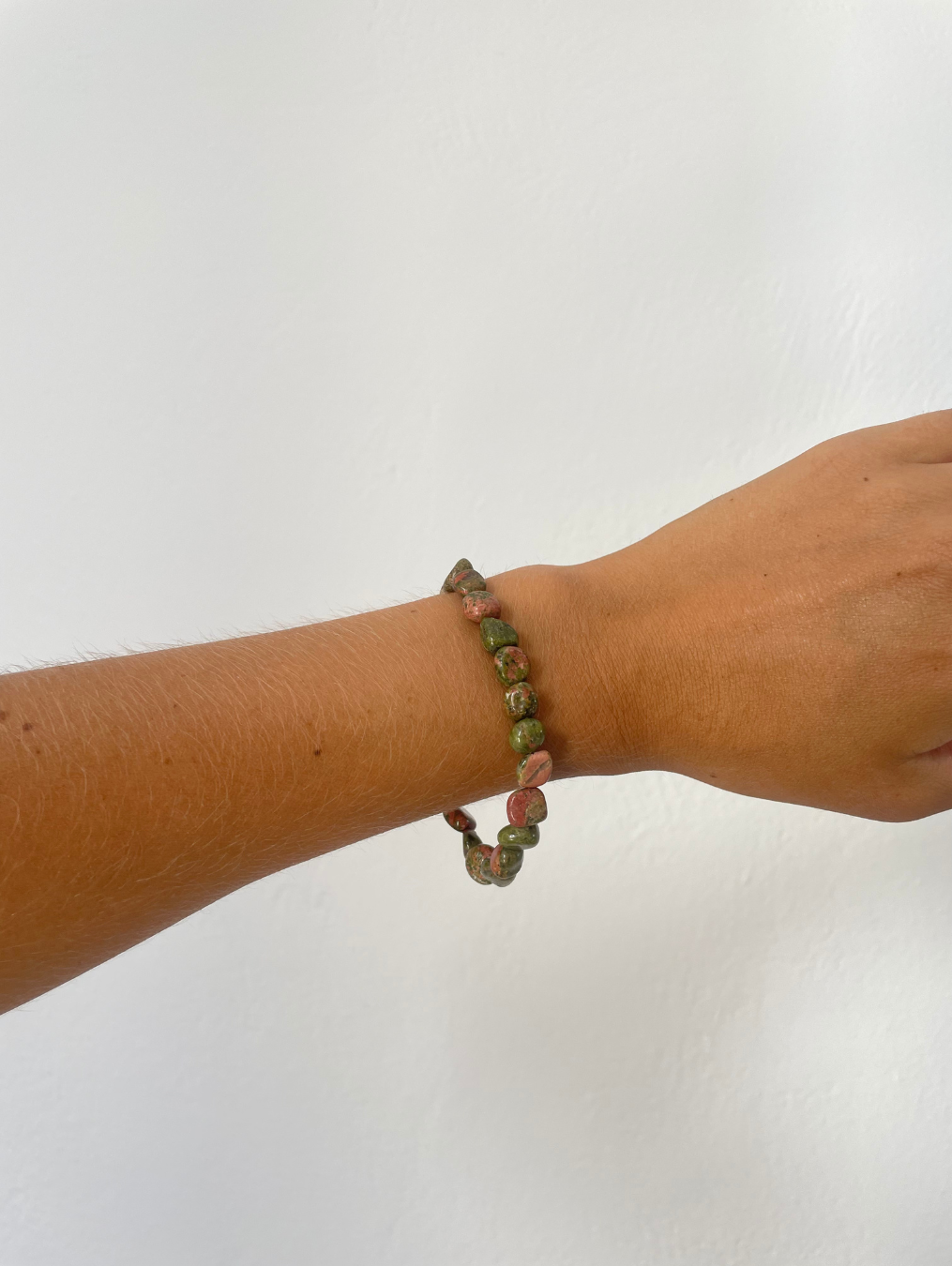 Sasha Made It Unakite Gemstone Bracelet