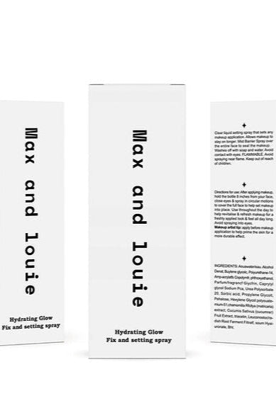 Max and Louie Glow and Hydrate Fixing Spray