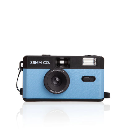 35mm Co The Reloader® Reusable Film Camera Pastel Blue
