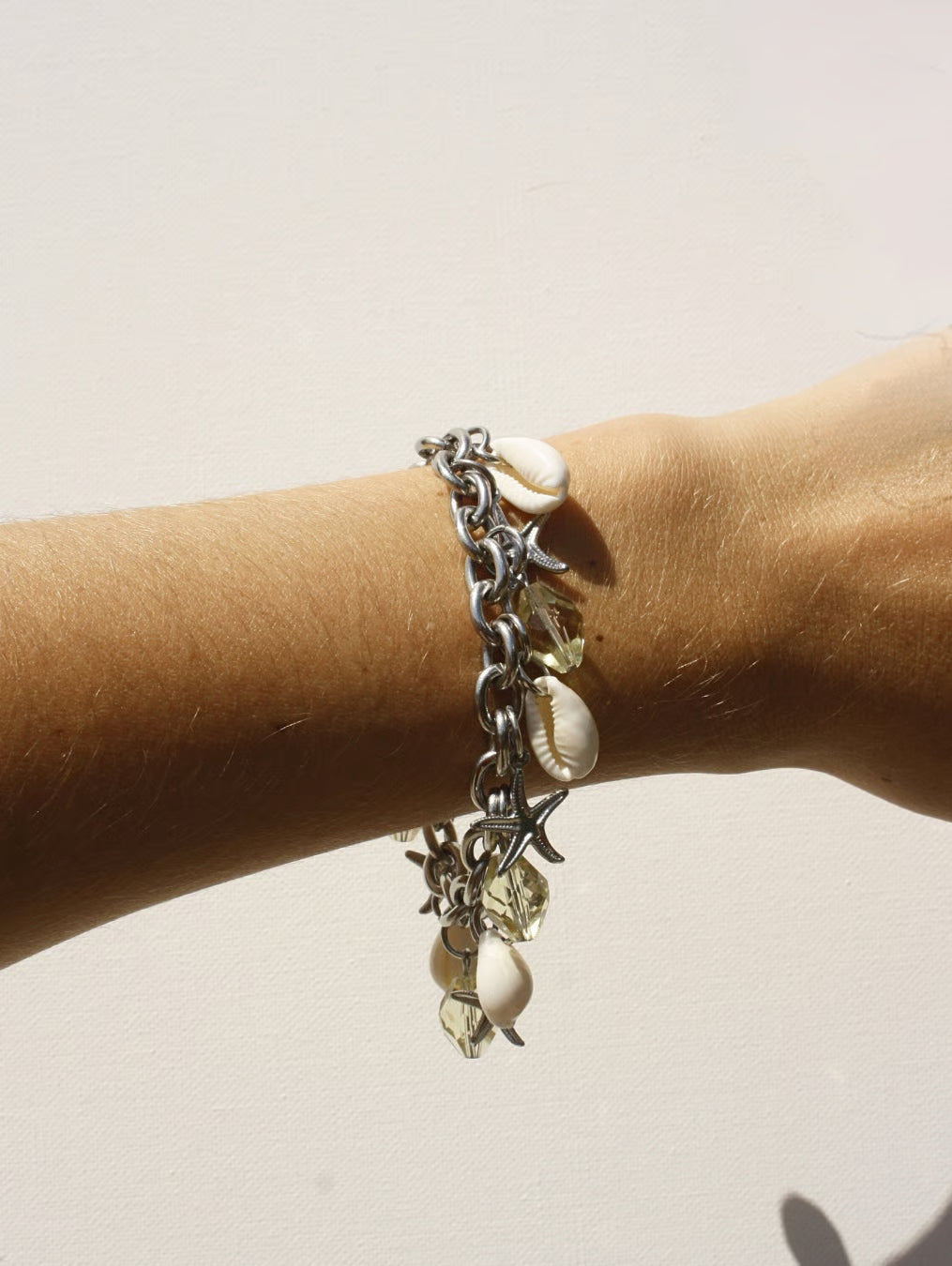 Sasha Made It Topaz Silver Bracelet