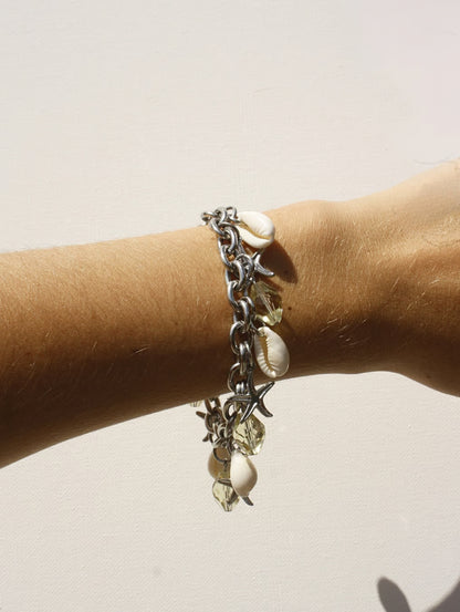 Sasha Made It Topaz Silver Bracelet