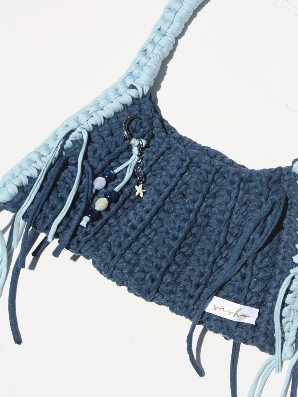 Sasha Made It Jeanie Blue Bag