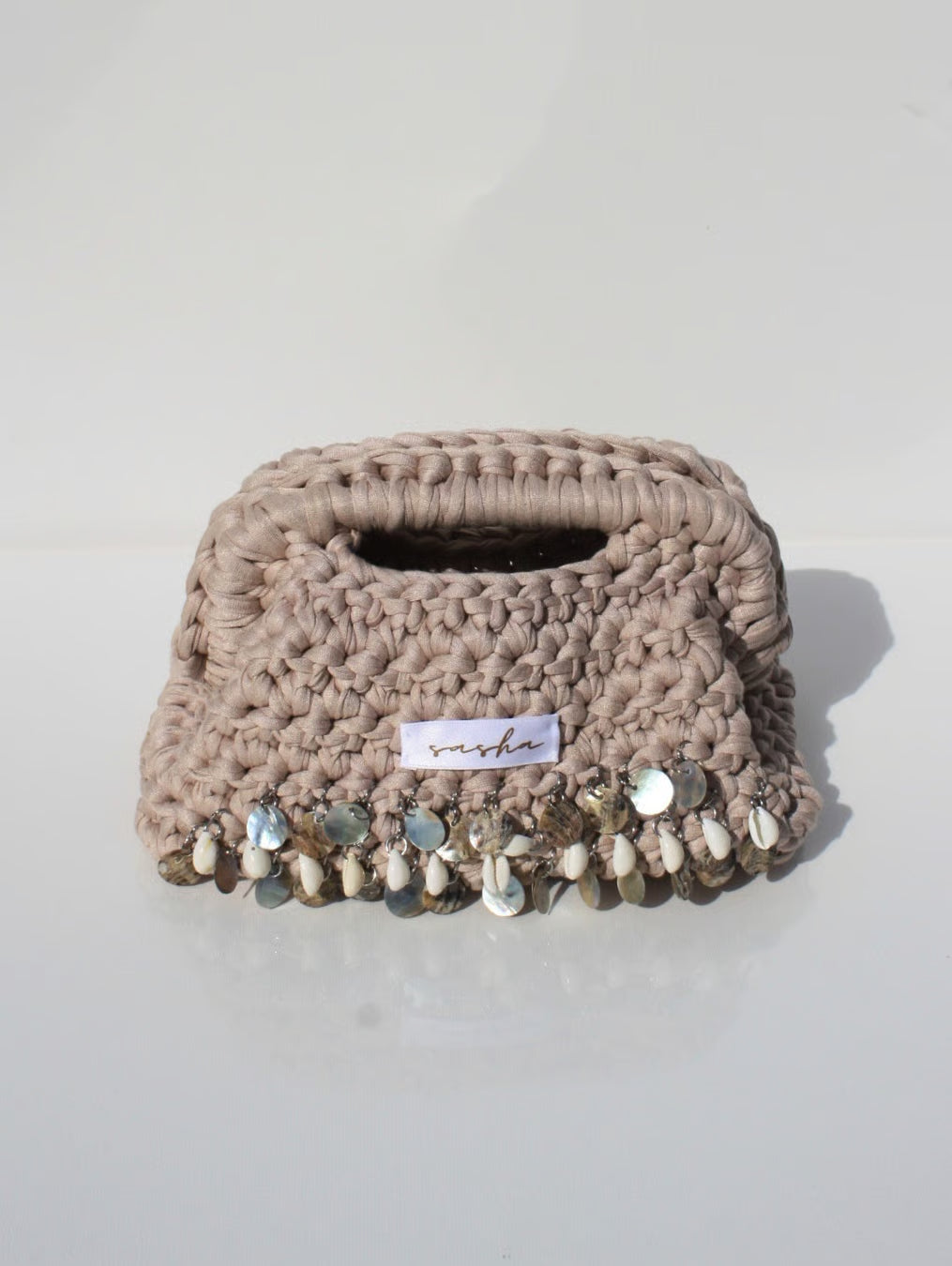 Sasha Made It Buttermilk Clutch Large