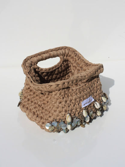 Sasha Made It Toffee Clutch Large